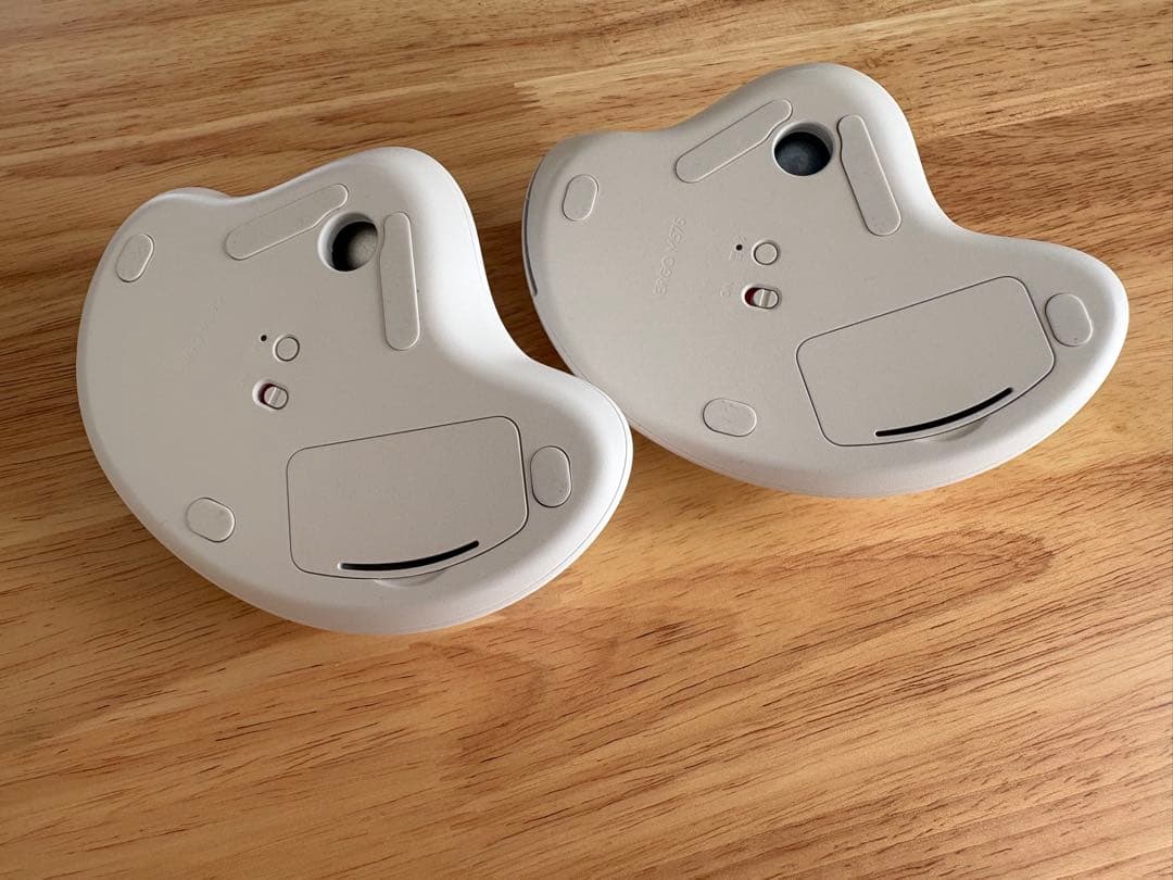 ロジクール M575 白 2個セット グレー替え玉付き