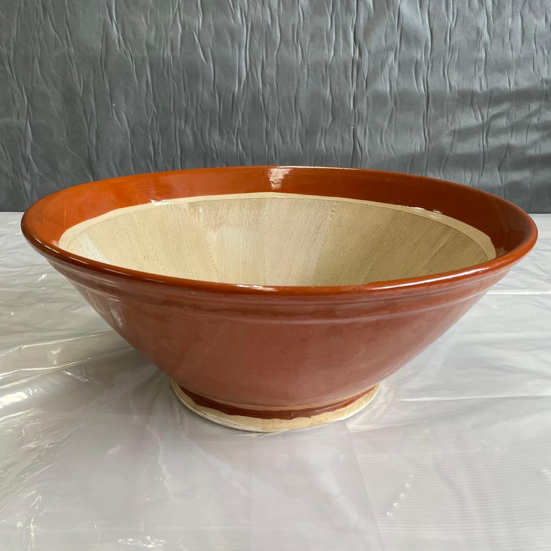 ☆【中古】すり鉢15号 Φ46 高さ19cm 46cm 約6.5kg 1点②