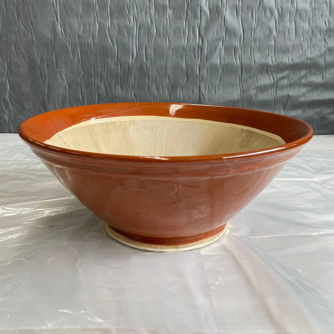 ☆【中古】すり鉢15号 Φ46 高さ19cm 46cm 約6.5kg 1点②