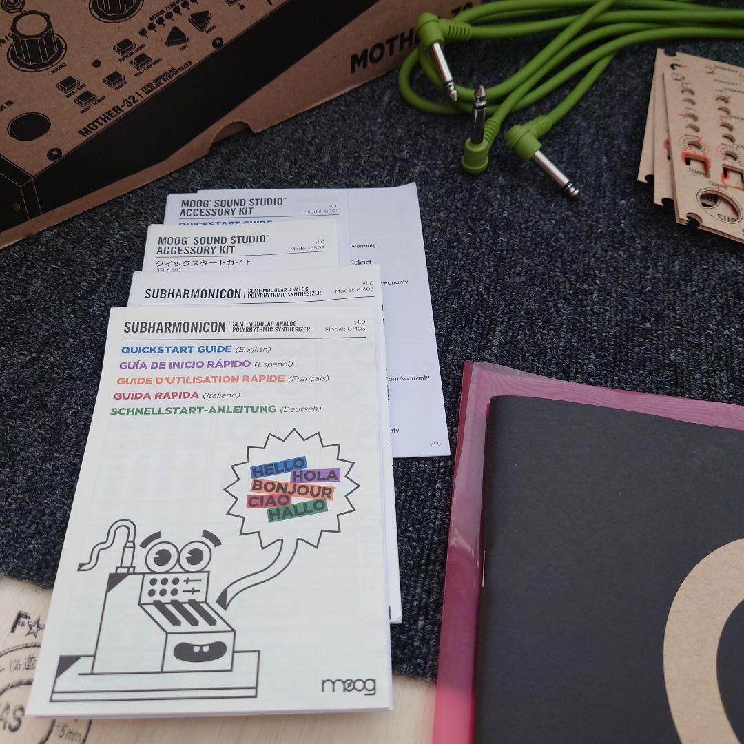 週末特価☆Moog セット　セミモジュラーアナログシンセサイザー