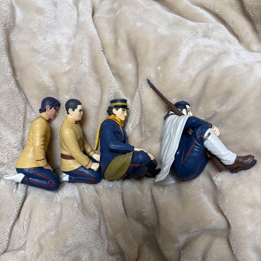 ゴールデンカムイ ちょこのせフィギュア 杉元 尾形 月島 鯉登