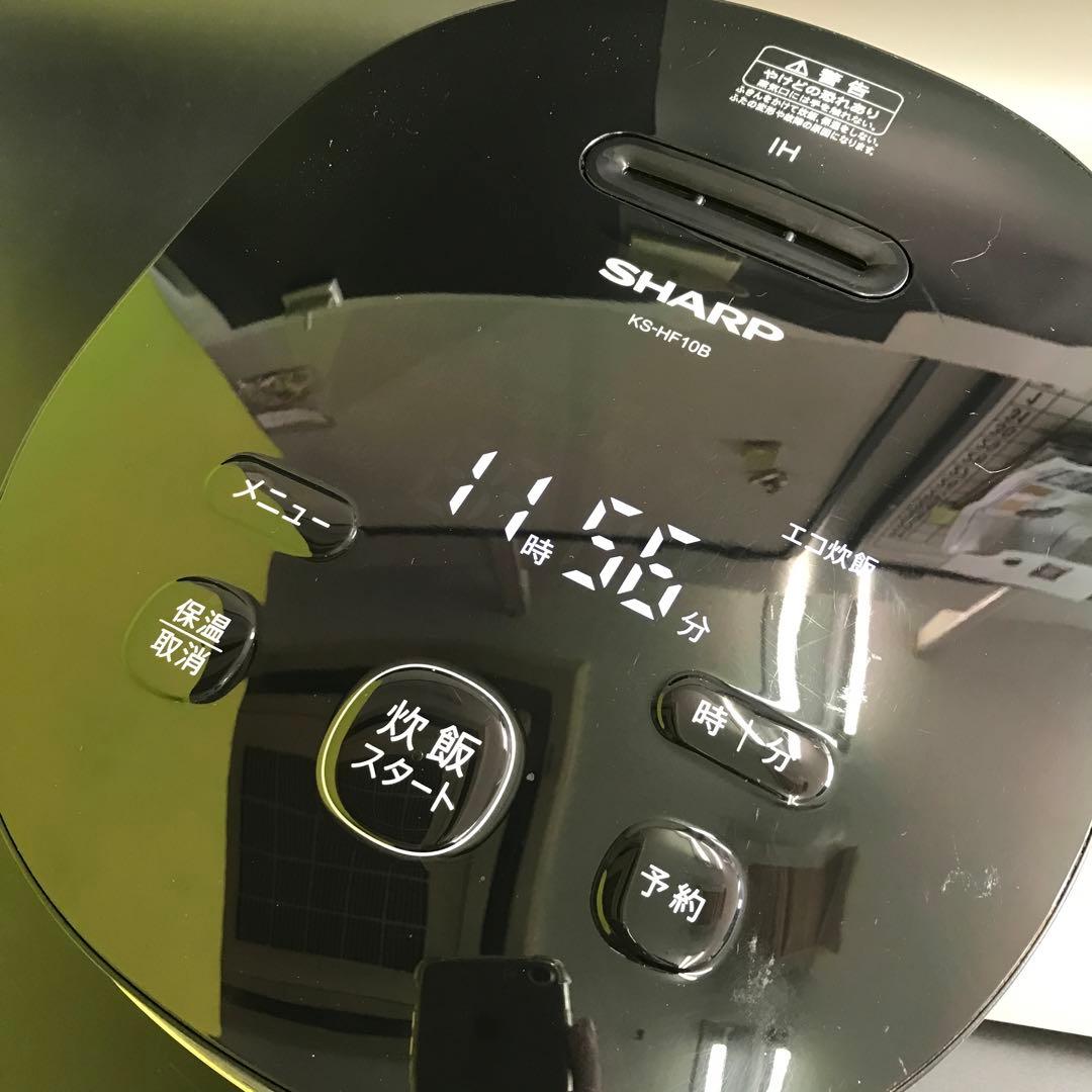 SHARP KS-HF10B IH 炊飯器　ブラック　2020年製　5.5合