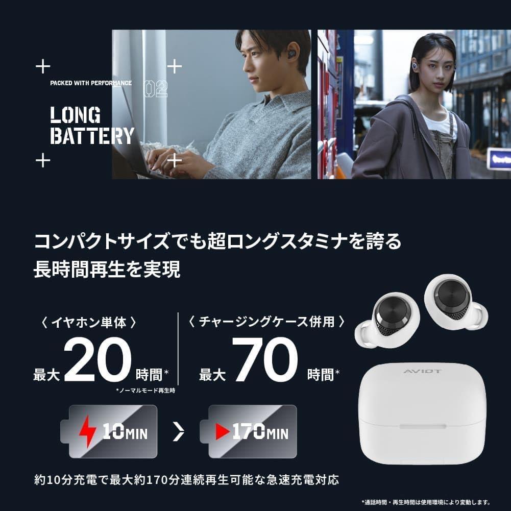 新品　AVIOT TE-A1 / アダプティブノイズキャンセリング搭載