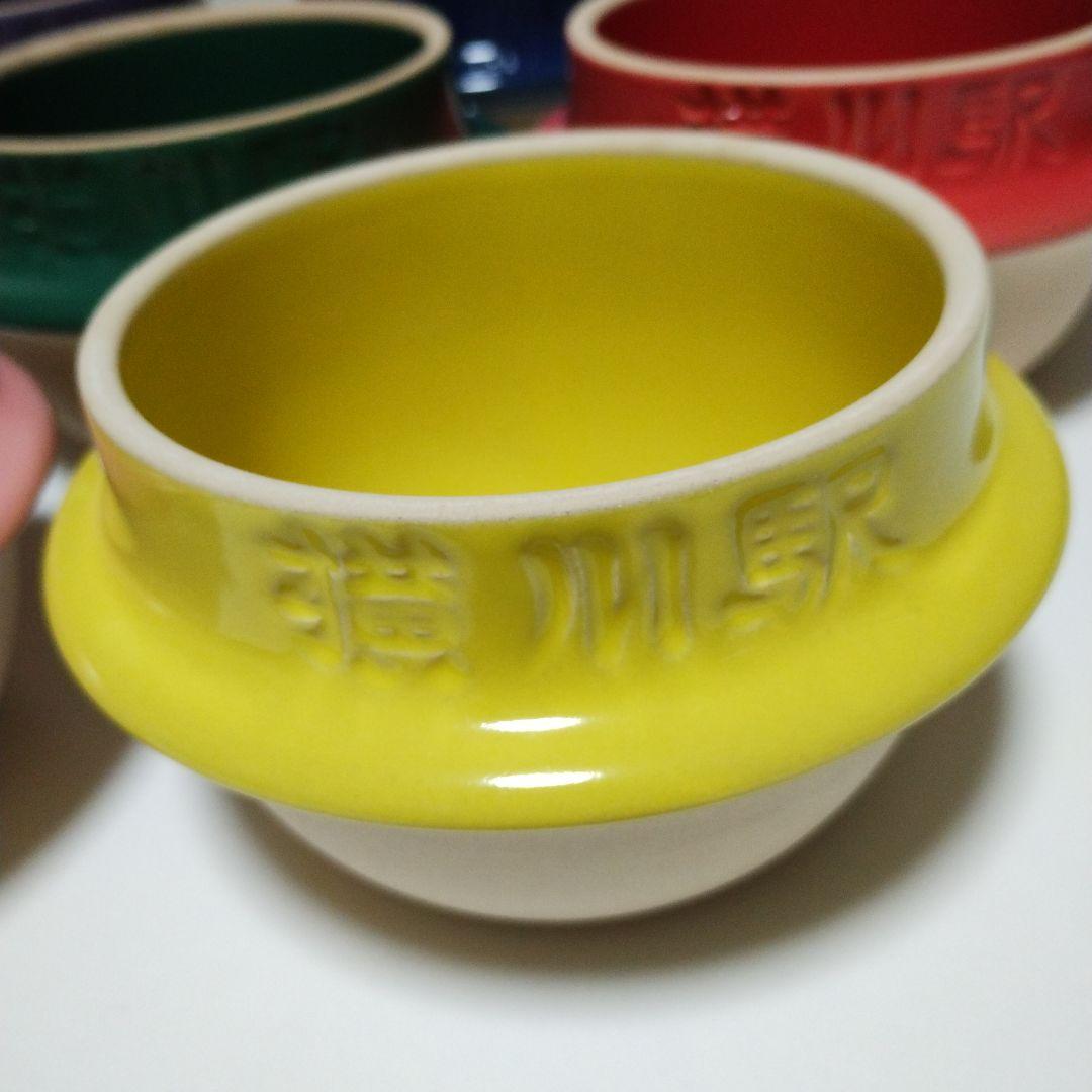 横川駅おぎのや 「峠の釜めし」の釜9色