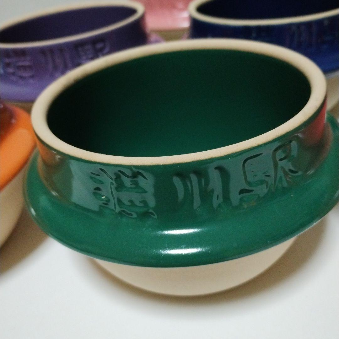 横川駅おぎのや 「峠の釜めし」の釜9色