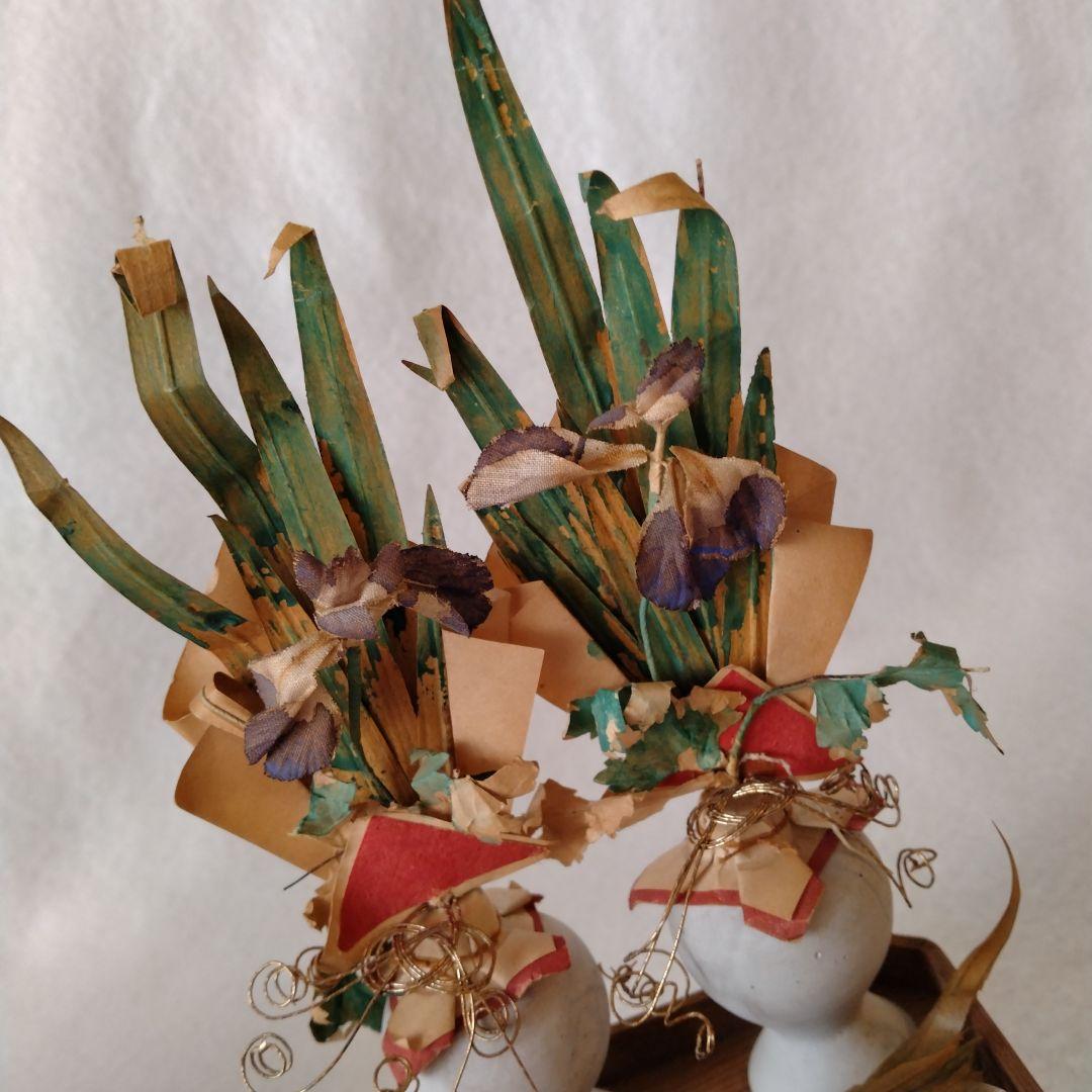 五月人形　旗飾り　鯉のぼり　御粽揃 　三宝　柏餅台 など　大正時代