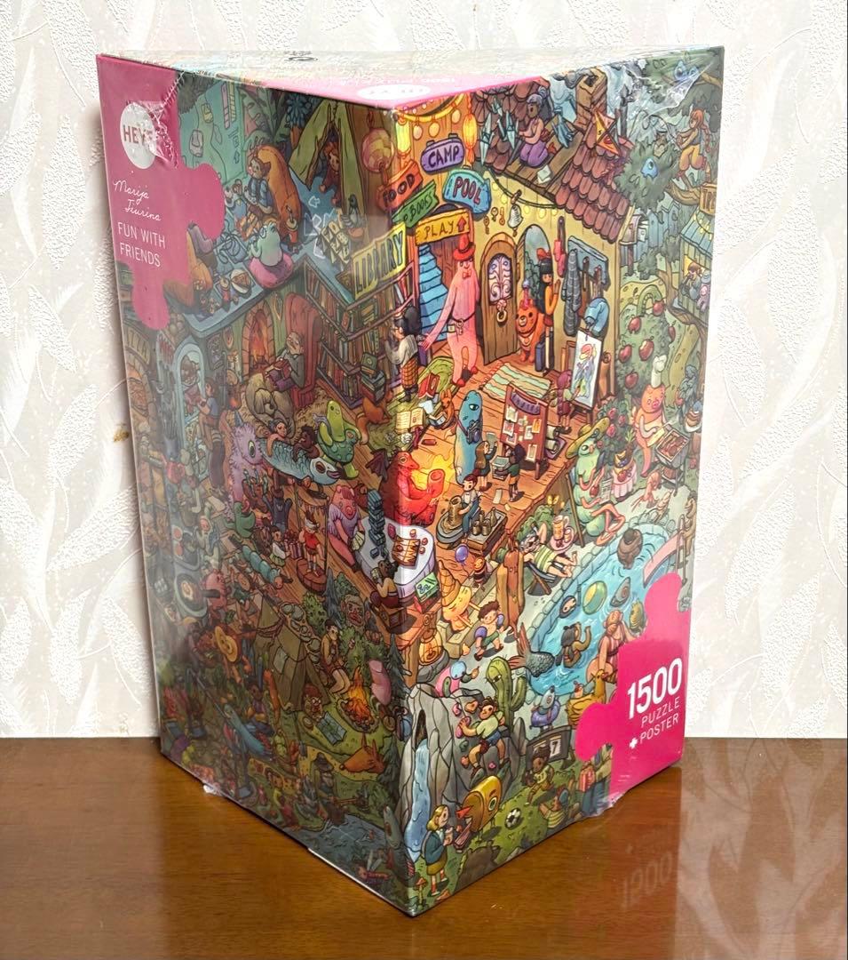 ヘイパズル 1500ピースジグソーパズル新品と中古