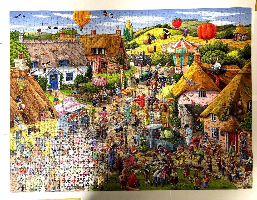 ヘイパズル 1500ピースジグソーパズル新品と中古