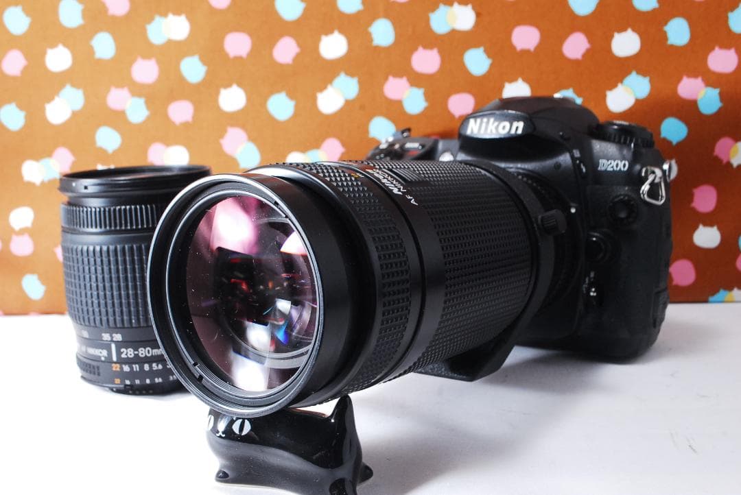 ✨届いてすぐ使える✨超人気機種✨Nikon D200 ダブルレンズセット