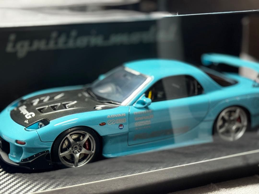 1/18 MAZDA RX-7 (FD3S) RE Amemiya ライトブルー