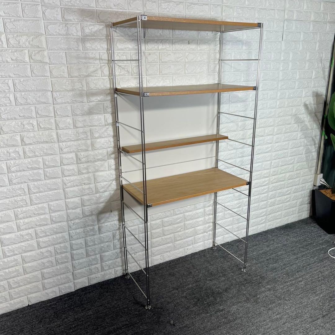 無印良品 ステンレスユニットシェルフ 収納棚 家具 インテリア C184