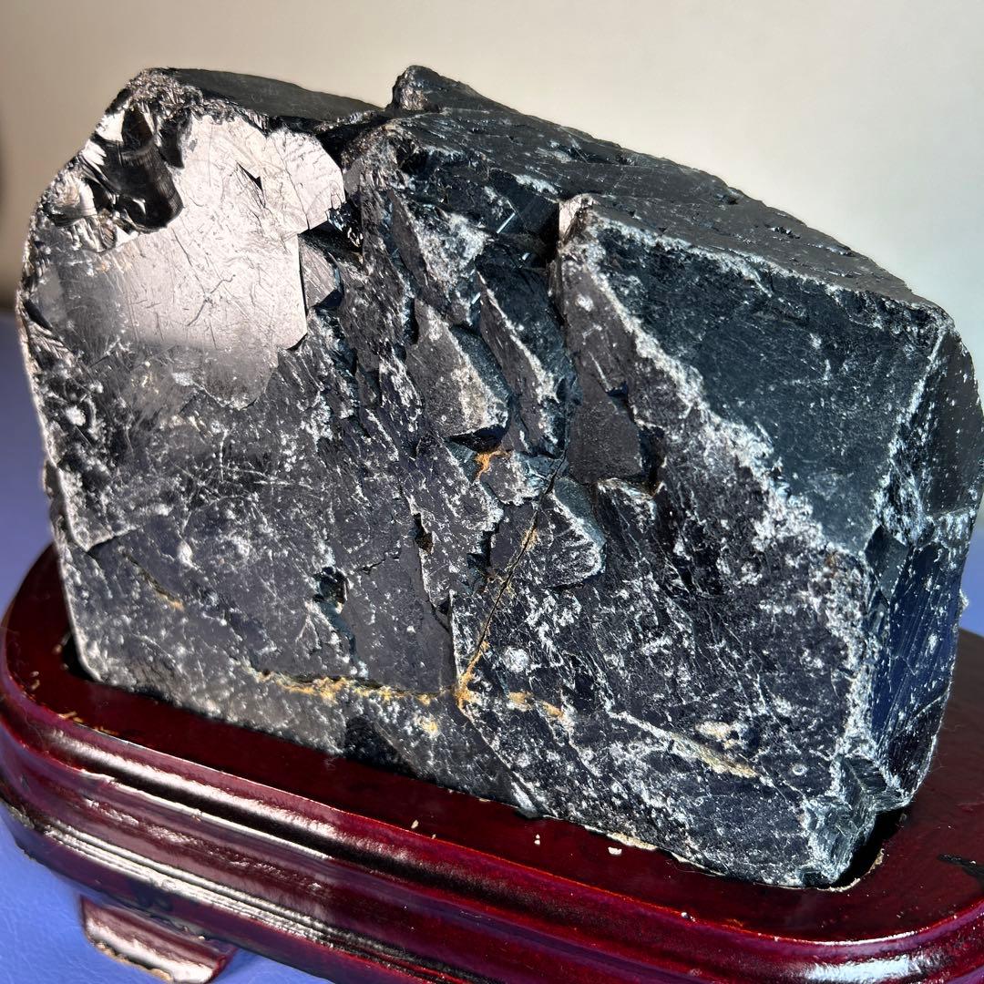 希少価値.最強魔除.黒水晶原石４kg(購入者特典有り)