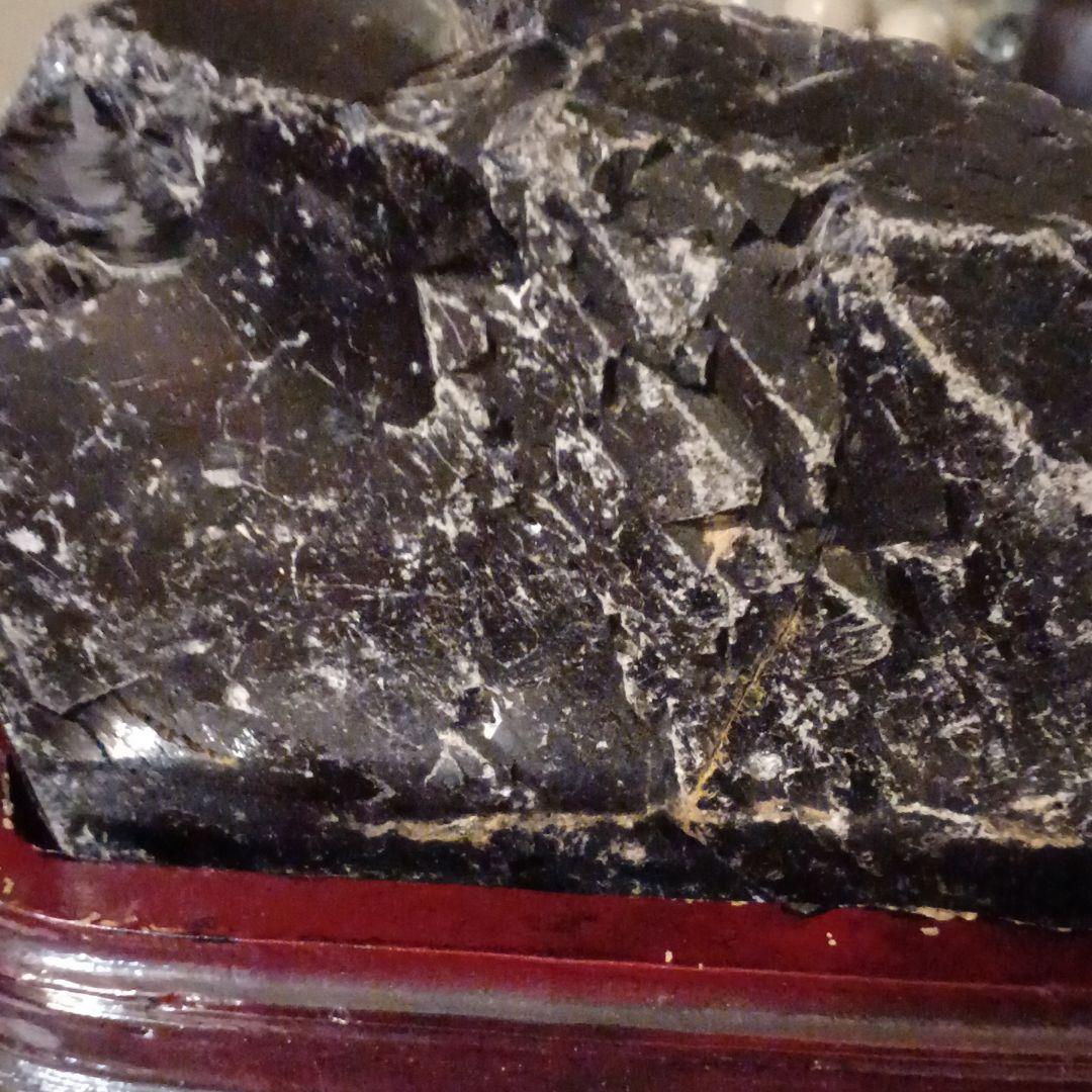 希少価値.最強魔除.黒水晶原石４kg(購入者特典有り)