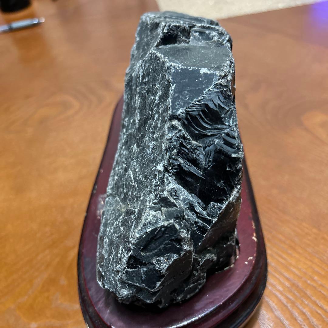 希少価値.最強魔除.黒水晶原石４kg(購入者特典有り)