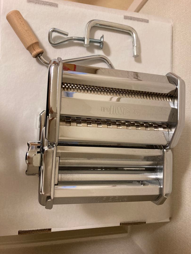 インペリア　IMPERIA 　パスタマシン（手動）小物付き