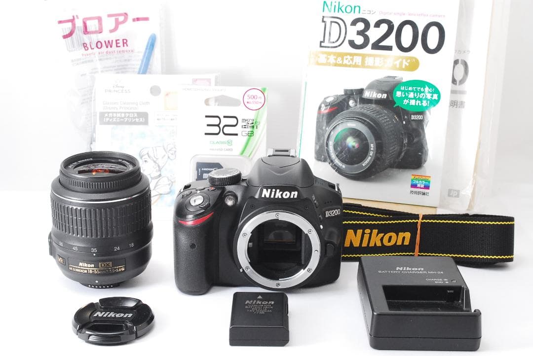 ❣一眼レフデビューに❣Nikon D3200❣2416万画素❣スマホ転送OK