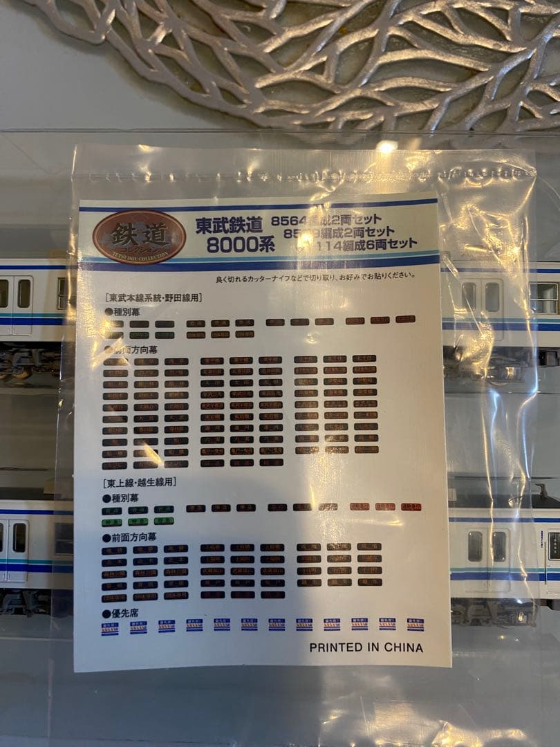 ☆鉄コレ、東武8000系81114編成8579編成、8564編成10両セット☆
