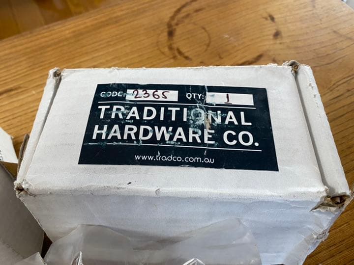 アンティーク ドアノブ 2個 TRADITIONAL HARDWARE ブロンズ