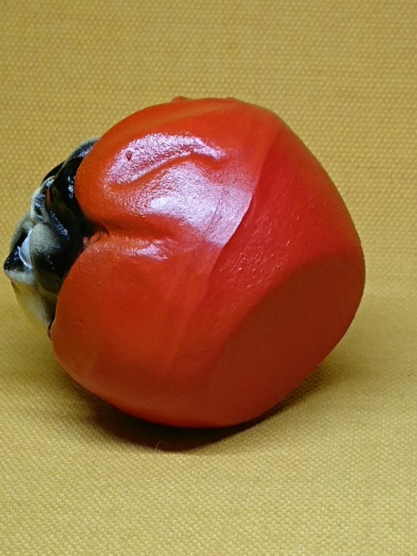 ダルマ　達磨　人形　金属　オブジェ　置物　インテリア　工芸品　美術品　A1368