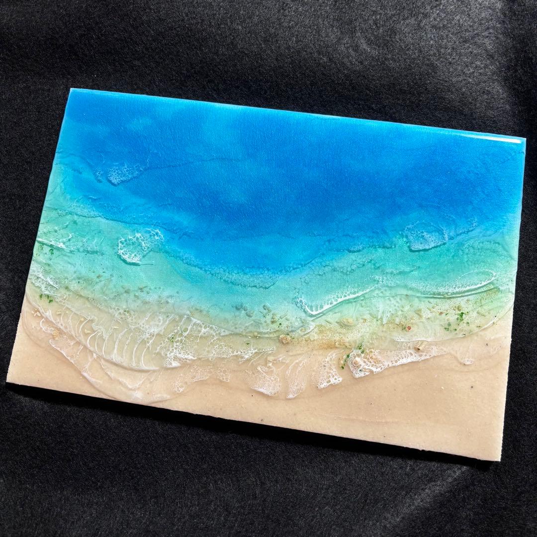 『沖縄の海を感じる』オーシャンレジンアート