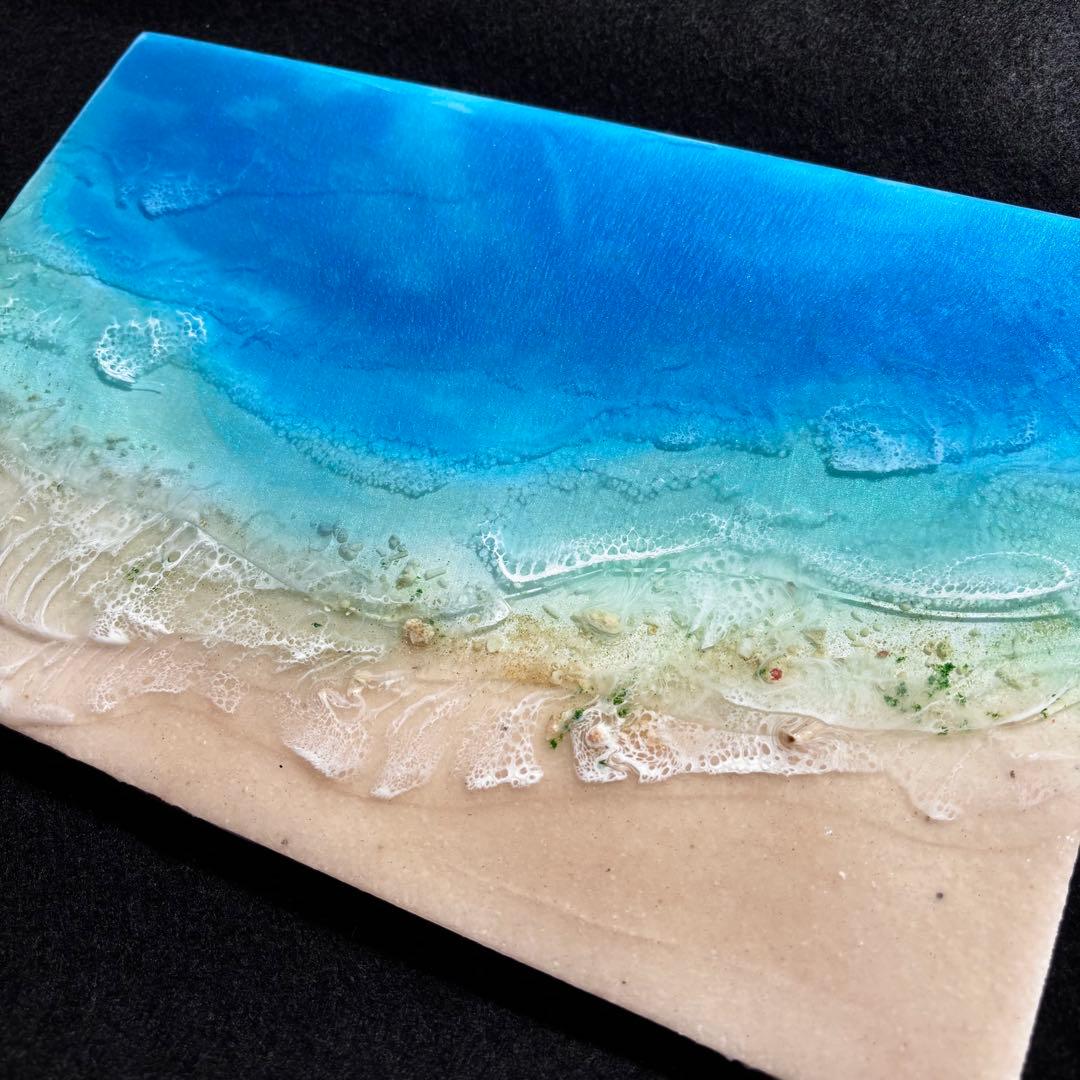 『沖縄の海を感じる』オーシャンレジンアート