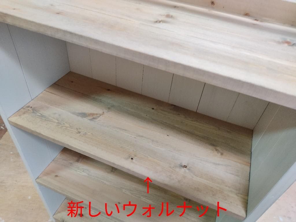サイズデザインオーダー可●超ワイドカウンターテーブル●シャビーホワイト●受注製作