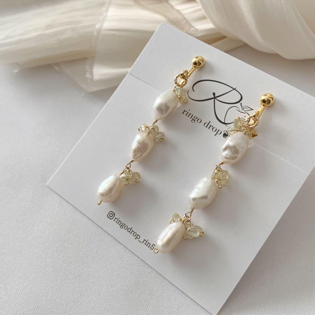 Special set✴︎淡水ケシパール・ジルコン 14kgf・16kgp