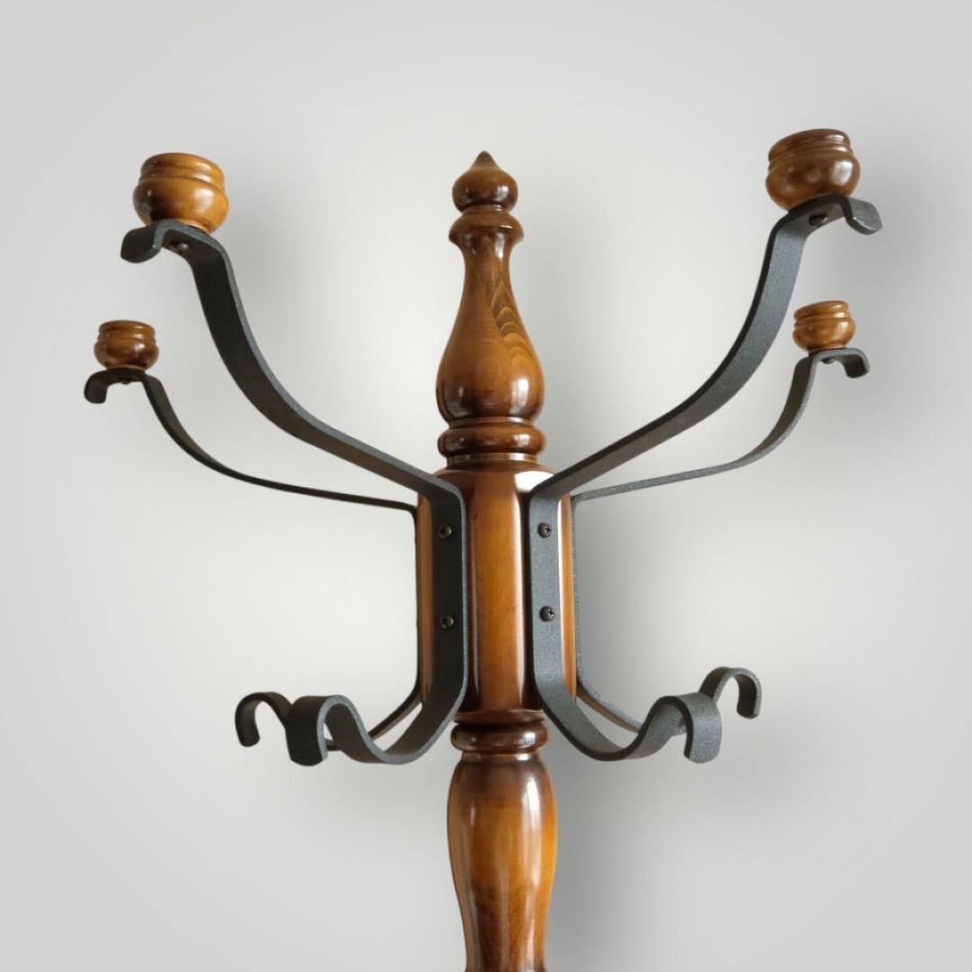 karimoku カリモク コロニアル ポールハンガー ハンガースタンド 傘立て