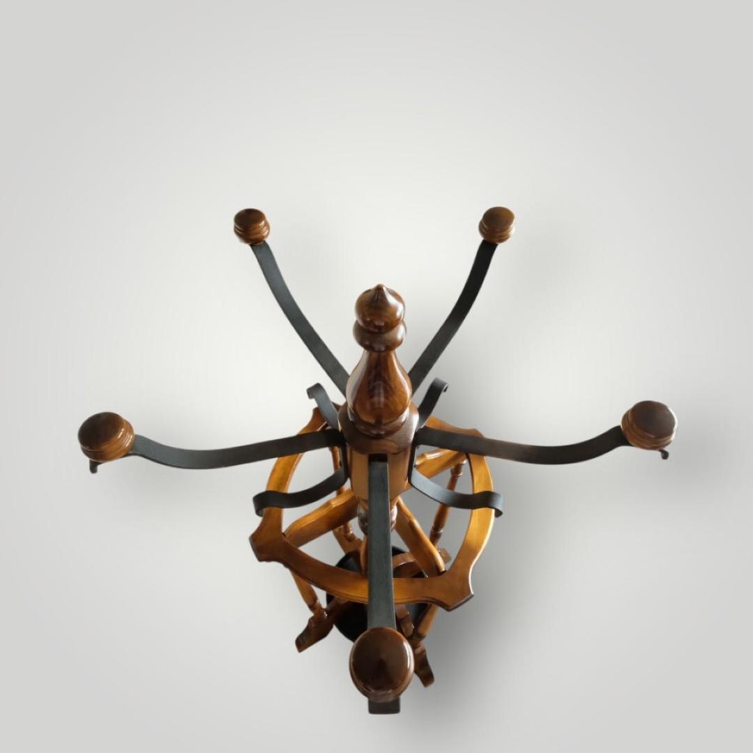 karimoku カリモク コロニアル ポールハンガー ハンガースタンド 傘立て