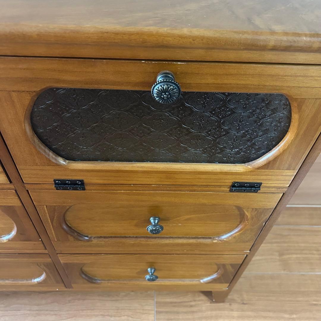 B-COMPANY チェスト 木製 アンティーク調 収納家具