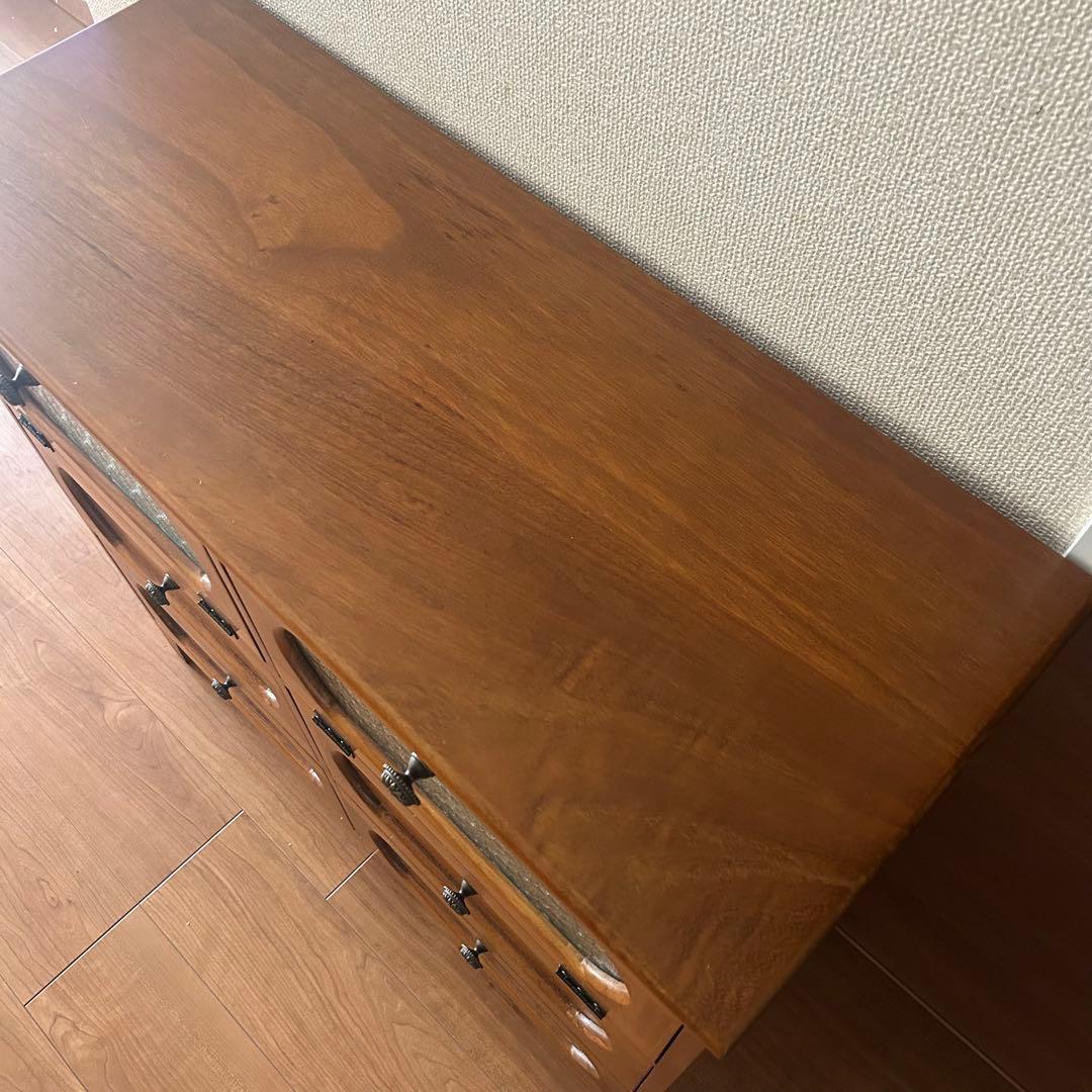 B-COMPANY チェスト 木製 アンティーク調 収納家具