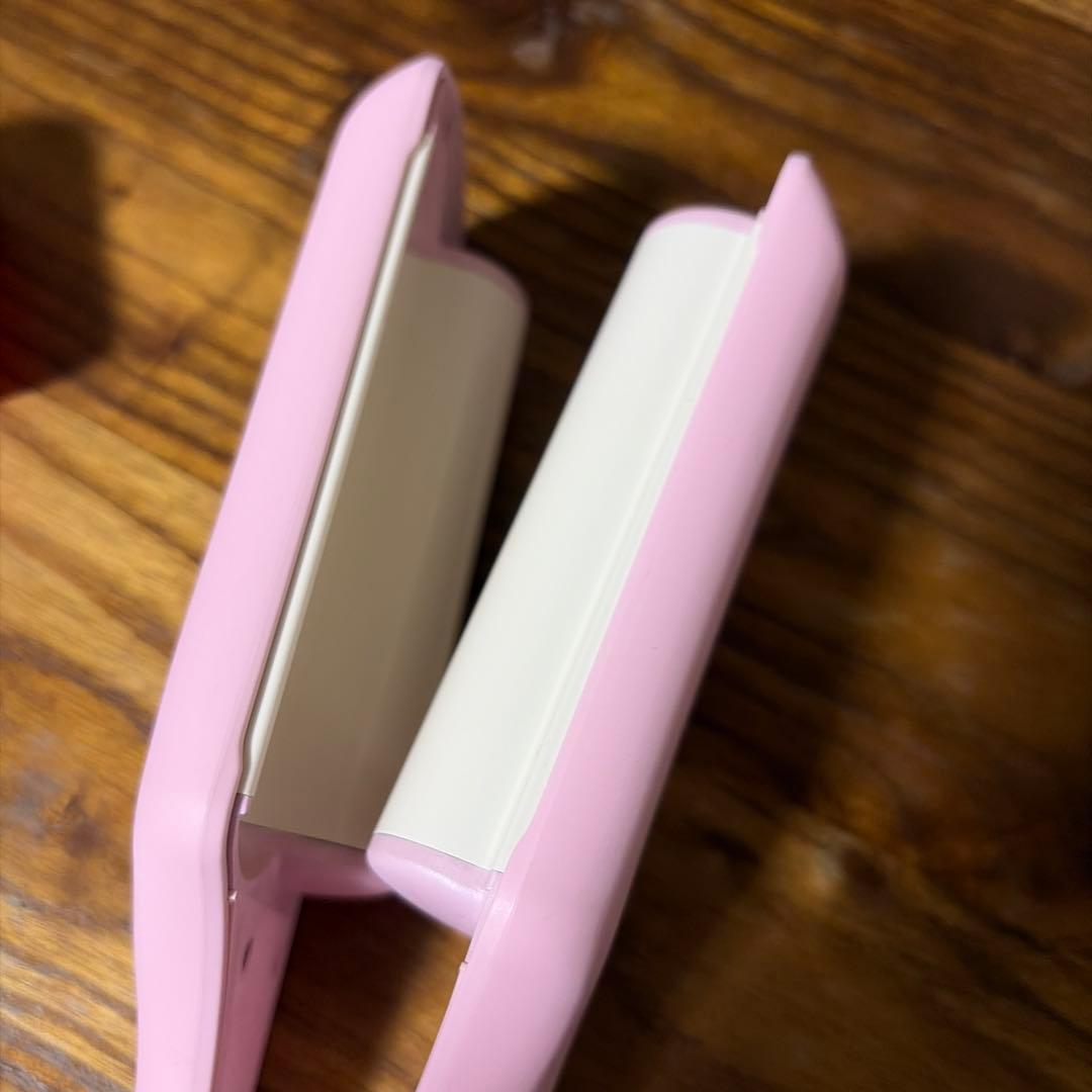 VODANA カール ヘアアイロン ピンク ヘアクリップ付き