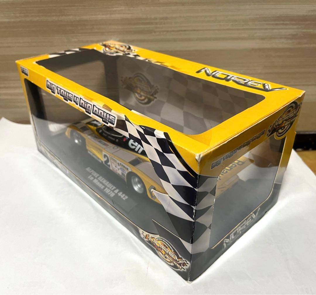 NOREV 1/18 ルノー アルピーヌ A442 1978ルマン24 優勝