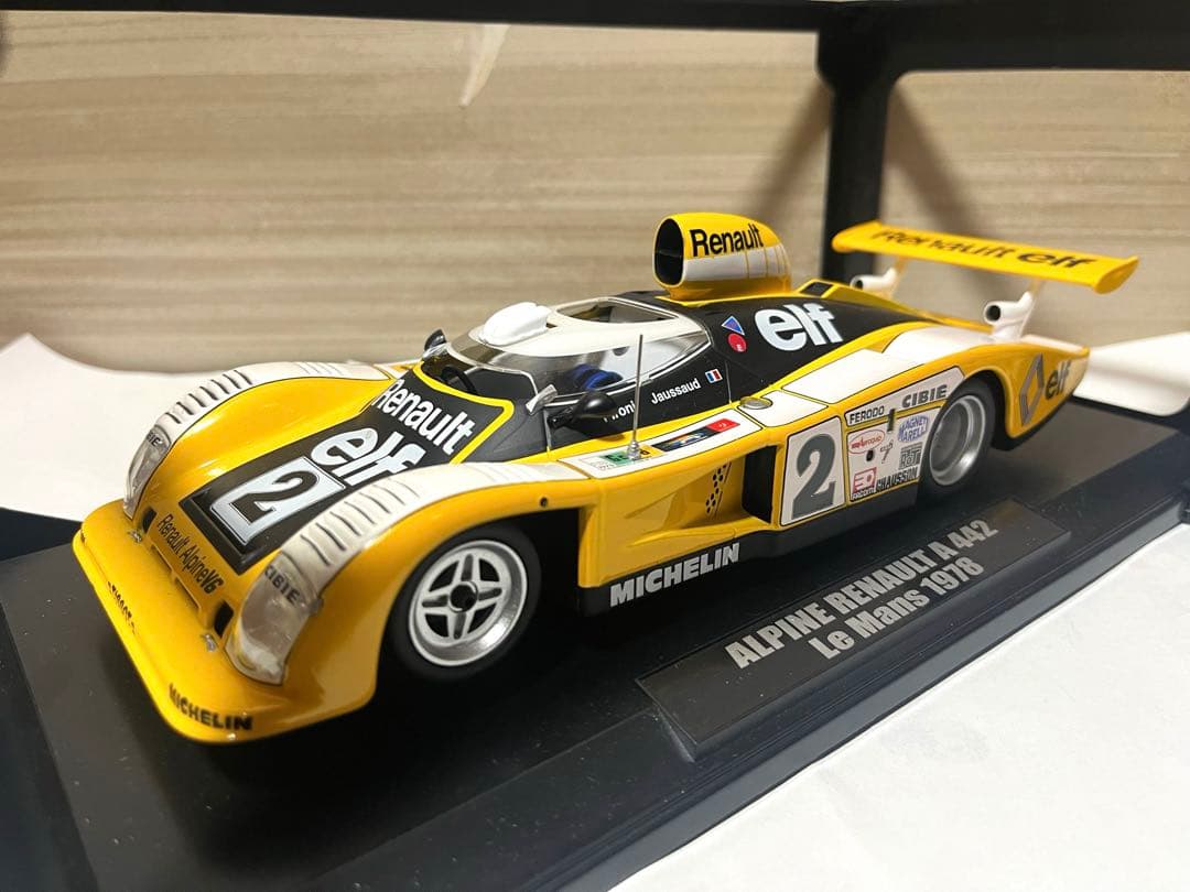NOREV 1/18 ルノー アルピーヌ A442 1978ルマン24 優勝
