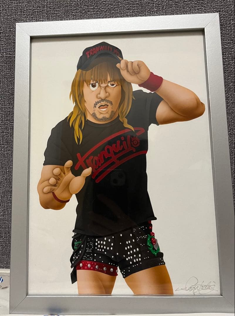 ★お値下げしました★坂井永年直筆サイン入り原画作品『内藤哲也』