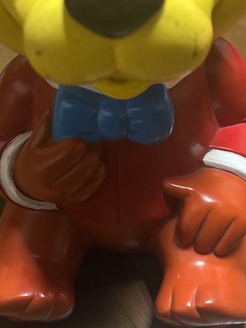 三菱銀行 貯金箱 ボンゴ ディズニー 約34cm ソフビ レトロ