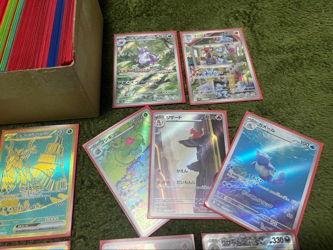 151 AR ヒトカゲ　リザード カメール　フシギソウ　UR 200枚