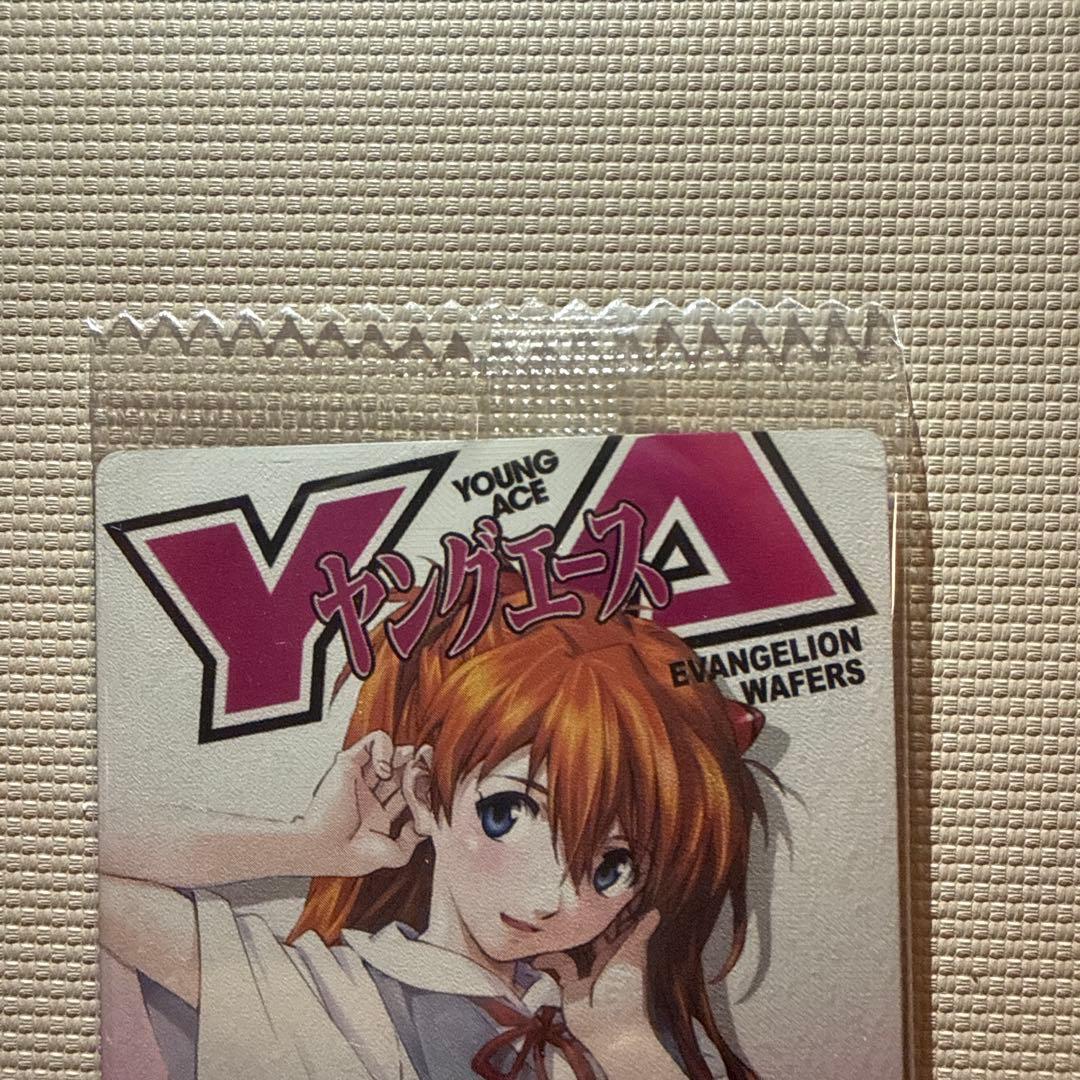 【アスカ Y-01】ヤングエースコラボ 新世紀エヴァンゲリオン ウエハースカード