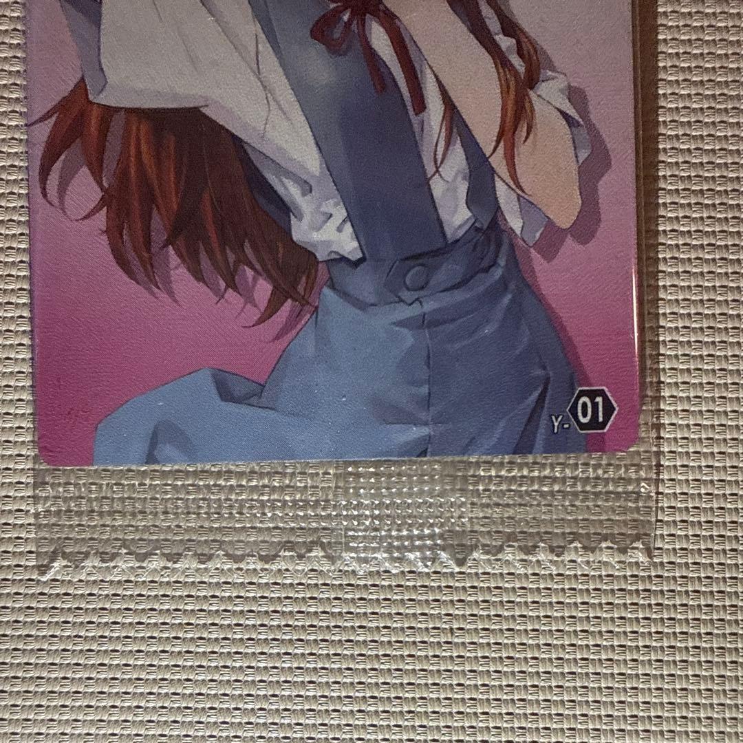 【アスカ Y-01】ヤングエースコラボ 新世紀エヴァンゲリオン ウエハースカード