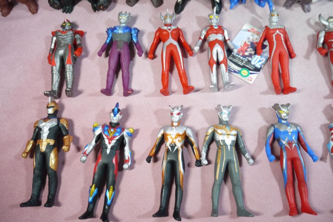 ウルトラヒーローシリーズ500　ウルトラ怪獣シリーズ500　ソフビ57体