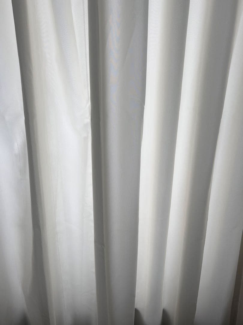 サンゲツ　ポリエステル100% オーダー アイボリー　2枚組