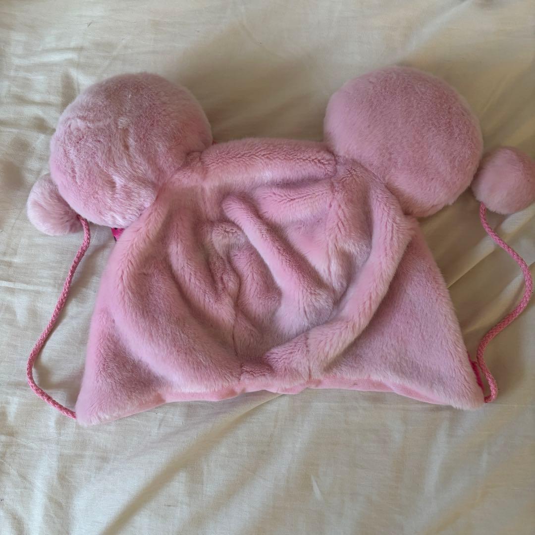 ディズニー ファンキャップ ミニー ピンク 黒