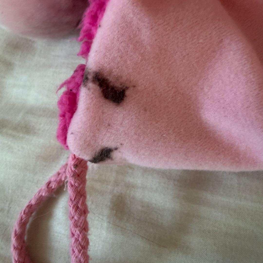 ディズニー ファンキャップ ミニー ピンク 黒