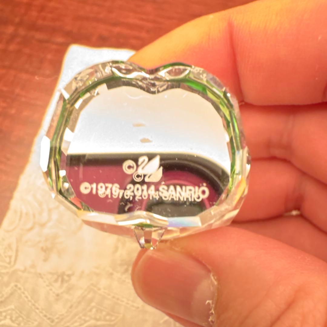 ハローキティ スワロフスキー置物 2014年製
