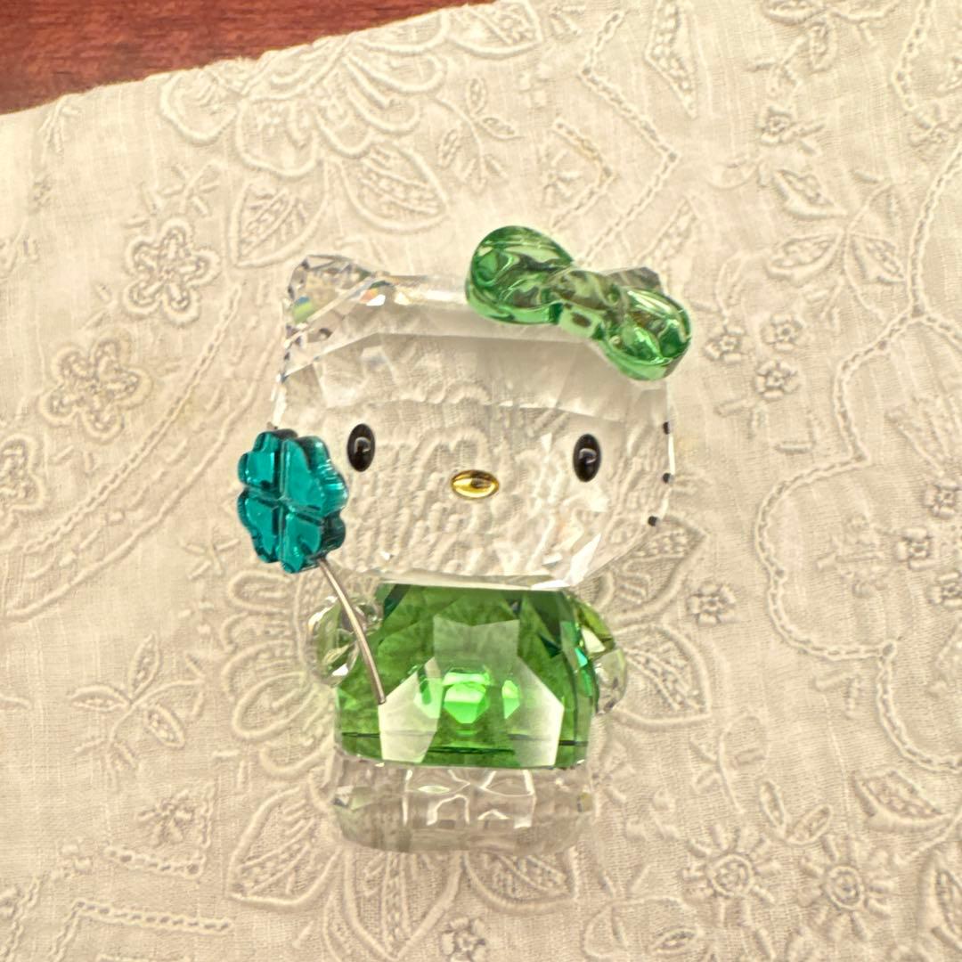 ハローキティ スワロフスキー置物 2014年製