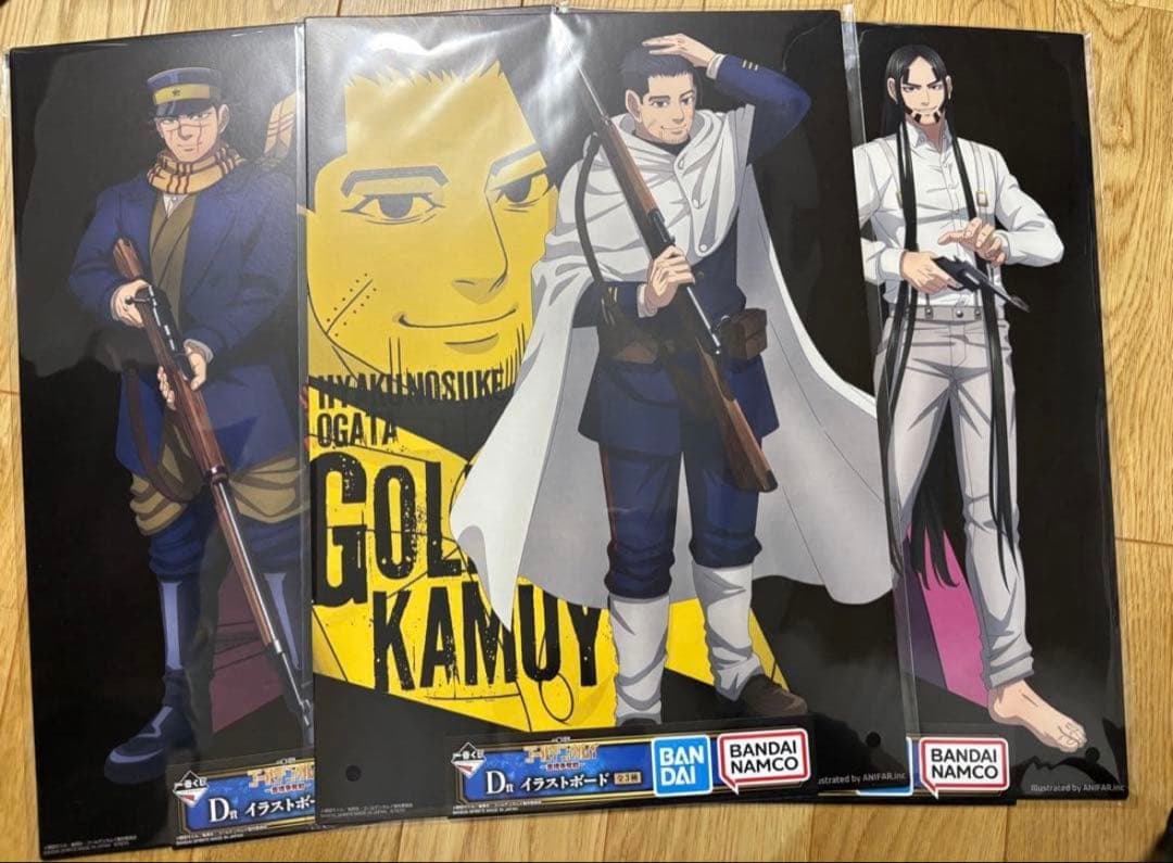 ゴールデンカムイ　一番くじ　尾形　フィギュア　海賊　杉元　セミコンプリート