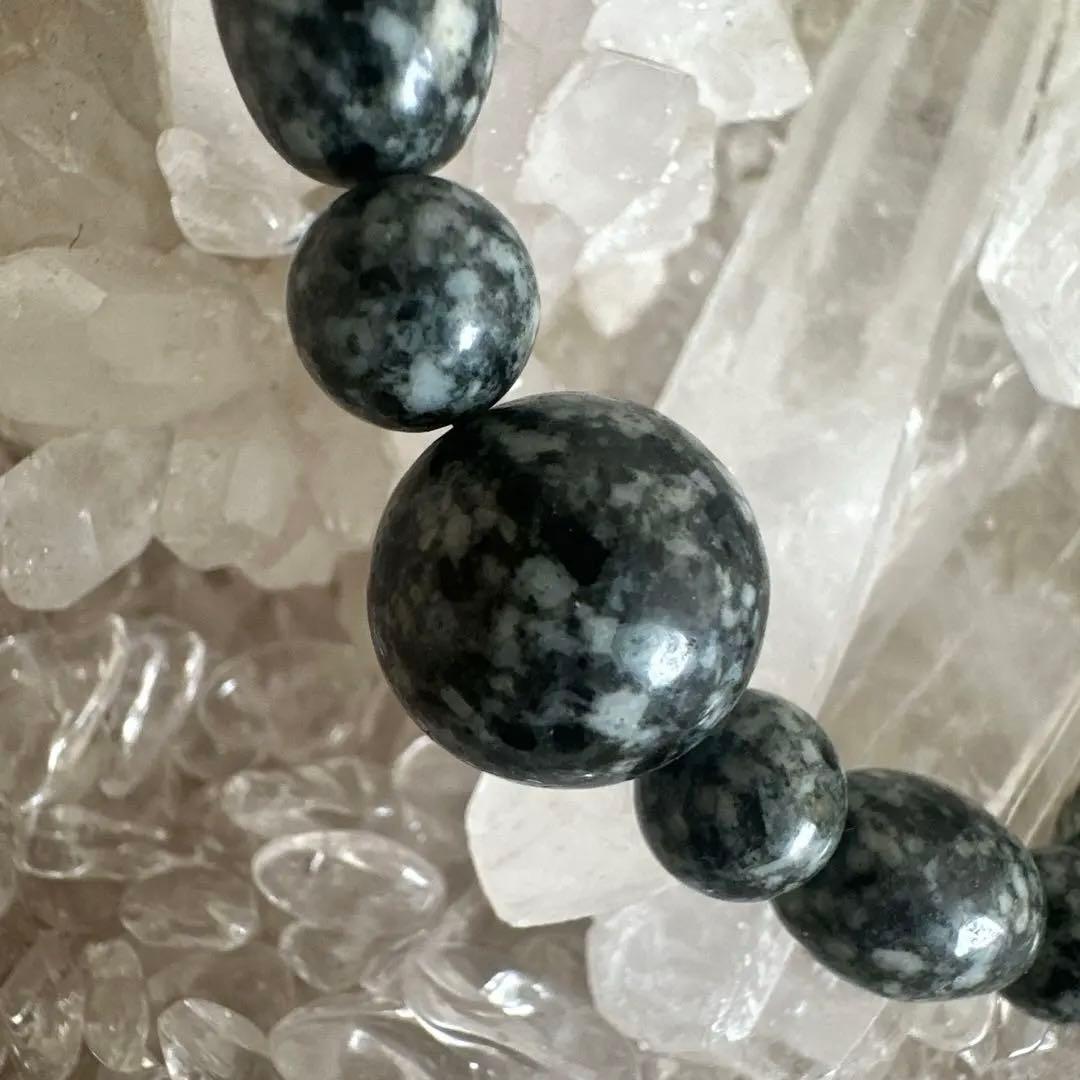 日本最高波動・遠野霊石　大珠14mm オーバルMix 高波動ブレスレット一点もの