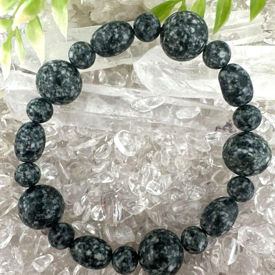 日本最高波動・遠野霊石　大珠14mm オーバルMix 高波動ブレスレット一点もの