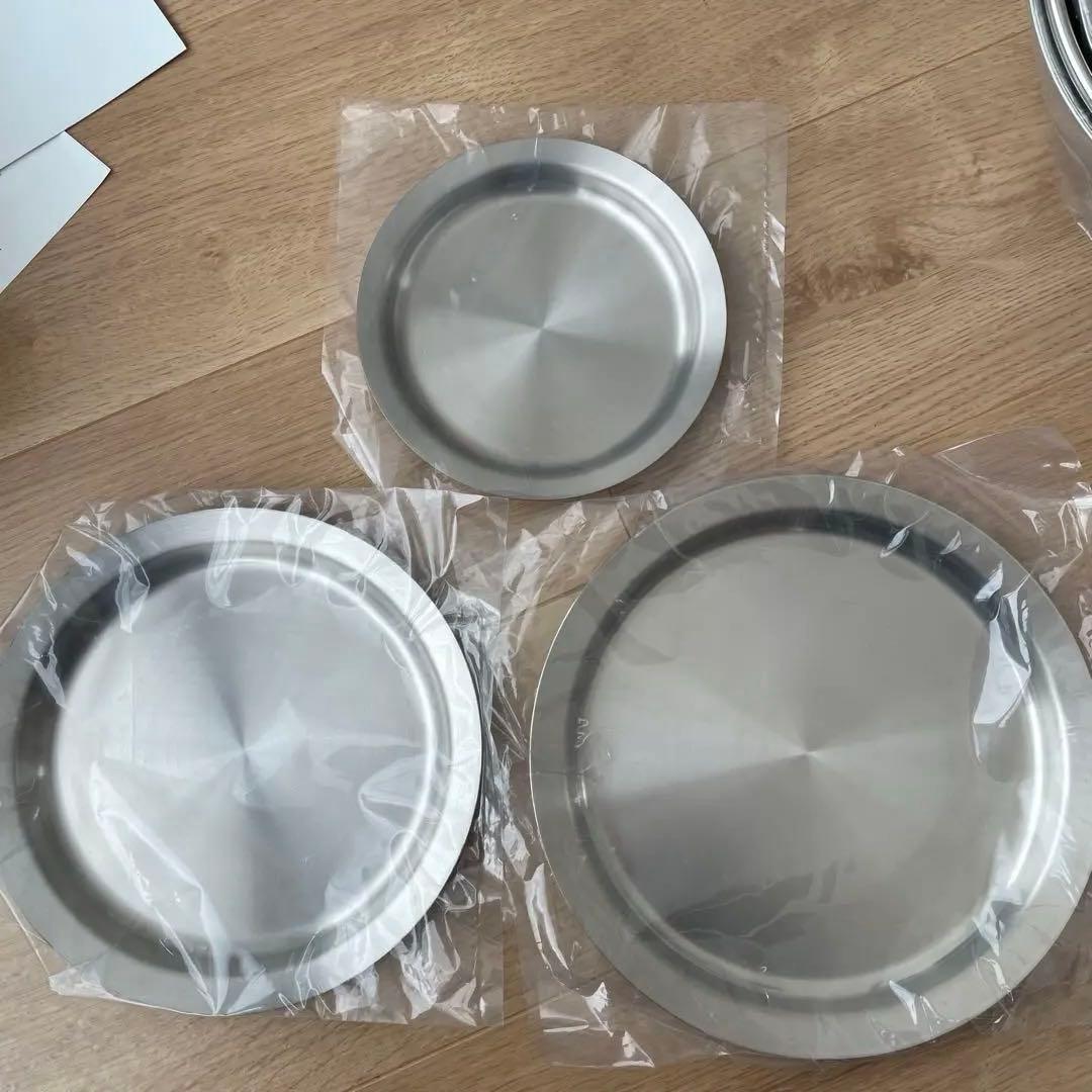 新越　SHIN-ETSU フタ付ざるボウル　9点set