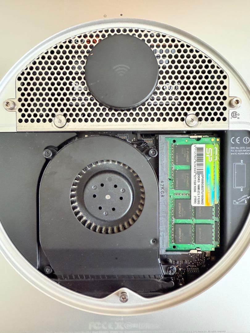 【爆速】Mac mini Late 2012 16GB/SSD500GB